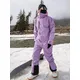 Einteiliger Ski anzug wasserdicht und atmungsaktiv Snowboard Winter Workwear Hosen Ski jacke Frauen