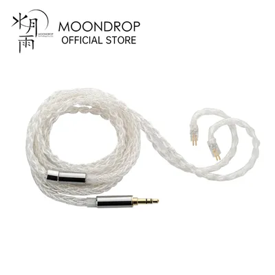 MOONDROP Line K Kopfhörerkabel, hochreines Kupfer, versilbert, verbessertes Kabel Kato Aria Image
