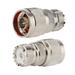 XRDS -RF N Male to UHF Female Adapter N Connector to PL-259 SO-239 Coax RF Coaxial Cable Connectors Pack of 2 (NOT for TV)