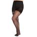 Women's Sheer Tights by ELOQUII in Black (Size 18/20)