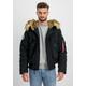 Winterjacke ALPHA INDUSTRIES "ALPHA Men - Parka & Winter Jackets Polar Jacket SV" Gr. XL, schwarz (black) Herren Jacken Übergangsjacken