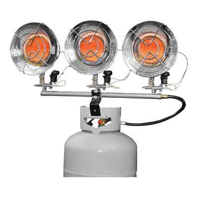 Mr. Heater Triple Burner Liquid Propane Tank Top Heater F242915 - 10,000 - 45,000 BTU