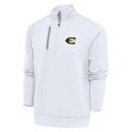 Men's Antigua White Emporia State Hornets Generation Quarter-Zip Pullover Top