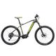 HEAD Unisex - Adult Lagos Ride Electric Mountain Bike, Grey Metallic/Green, 51