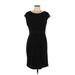 Donna Ricco Casual Dress: Black Dresses - Women's Size 10