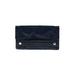 Banana Republic Leather Clutch: Blue Bags