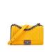 Chanel Leather Shoulder Bag: Yellow Bags