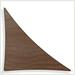 Colourtree Triangle Shade Sail, Stainless Steel in Brown | 12 ft. x 12 ft. x 17 ft | Wayfair TAPRT12-10