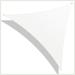 Colourtree Triangle Shade Sail, Stainless Steel in White | 18 ft. x 18 ft. x 18 ft | Wayfair TAPT18-15