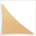 Colourtree Triangle Shade Sail, Stainless Steel in Brown | 24 ft. x 24ft. x 33.9 ft | Wayfair TAPRT24-17