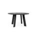 Eleonora Fynn 51" Mango Solid Wood Dining Table Wood in Black | 30 H x 51 W x 51 D in | Wayfair ELE95823