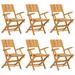 Loon Peak® Borgbor Folding Teak Patio Dining Armchair Wood in Brown | 35.4 H x 21.7 W x 24 D in | Wayfair E6FD6346872244D3A2E6DCED00EF19C0