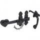 Cottage Thumb Gate Latch Black Antique 200mm Old Hill Iron Garden Country Blacksmith Suffolk Catch + Fixings