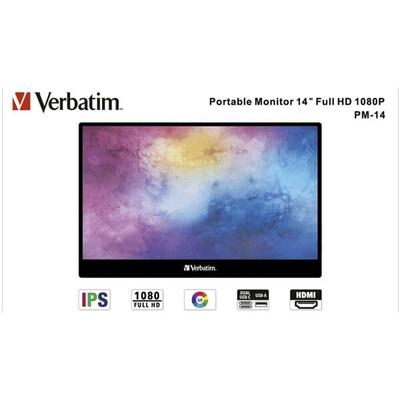 "Verbatim Monitor »Portable PM-14« 30,6 cm / 12"" schwarz"