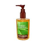 Desert Essence Tea Tree Oil Liquid Castile Soap 8.5 Fl. Oz. - Non-Gmo - Gluten Free - Vegan - Cruelty Free - Olive Oil Base - Eco-Harvest Tea Tree Oil - Versatile Soap For Hands Face & Body