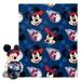 MLB Guardians Pitch Crazy Mickey Hugger Pillow & Silk Touch Throw Set