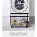 Yamazaki Home Rolling Wire Basket, Steel, 9.8 gallons, 35 liters, Holds 11 lbs