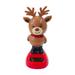 Christmas Solar Dancing Toys Car Shaking Head Bobblehead Dancer Doll Solar Dancing Toy Christmas Theme Figure Bobble Head Toy Dancing Swinging Animated Bobble Dancer Toy For Party Home Ornament