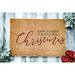 Hxoliqit Christmas mat Polyester Non-slipliving room Adult Christmas Door Mat Living Room Carpet Area Rug Welcome Mats Outdoor Rug Mats