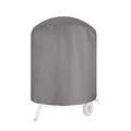 PRINxy Grill Cover For Charcoal Kettle 28/35 Inch BBQ Grill Cover Heavy Duty Barbecue Grill Covers Round Grill Cover Gray B