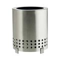 NUOLUX Tabletop Fire Pit Mini Personal Fireplace Mini Metal Stove Table Firepit for Outdoor