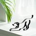 Home Personalized decor Table sculptures Personalized decor metal Decoration Gift Dog Minimalist Arts Sculpture Personalized Gift Metal Decoration