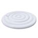 Lohuatrd 145CM Inflatable Hot Tub Cover Foldable Energy Saving Round Hot Tub Lid Outdoor Spa Pool Windproof Rain Overflow Thermal Cover