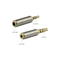 Adattatore audio jack da 3,5 mm a 2,5 mm per cavo altoparlante Aux Cuffie stereo Cuffie Microfono