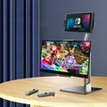 Supporto da tavolo in lega regolabile con supporto per monitor portatile da 13,3 15,6 pollici per Nintendo Switch Estendi il display