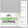 PRODUCTIVITY STORE Gratitude Journal & Self Care Journal - Guided Journal Mindfulness Journal & Mental Health Journal All-In-One - Premium Daily Journal For Women & Men - A5 5.8 x 8.3 - Gray