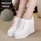 2020 autunno scarpe di Alta Top Scarpe Da Tennis Delle Donne Della Piattaforma del Cuneo Casual