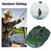 Xinhuadsh Large Foldable Fishing Fine Mesh Strong Load-bearing Wear Resistant Collapsible Landing Net Fishing Accessories