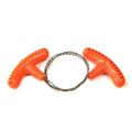 Diymore Rescue Cable Wire Hunting Fishing Hiking Camping Saw Wire Survival Chain Saw with Handles Outdoor Equipments