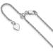 Avariah Diamonds Sterling Silver Adjustable 1.8mm Loose Rope Chain - 22 - Made In Italy