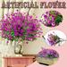 Hxoliqit 10PC Artificial Flower Latex Real Bridal Wedding Bouquet ation Fake Flores Artificiales Decoracion Lings Artificial Artificial Flores Artificiales Para Decoracion mother gifts