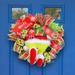 Hanety Grinch Christmas Decorations Christmas Decorations Grinch Ornaments Christmas Wreath Christmas Garland Door Wreath Christmas Decoration Wreath Decoration Christmas Plush Doll Christmas Gifts