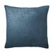 Juno Velvet Bluebell Decor Pillow (Feather Insert) 14 x20 Rectangle