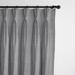 Austin Gray Pinch Pleat Drapery Panel - Pair 40 x144