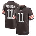 Men's Nike James Proche II Brown Cleveland Browns Game Jersey