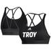 Women's adidas Black Troy University Trojans Sideline Ultimate Bra