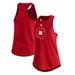 Women's adidas Scarlet Rutgers Knights Fashion Tri-Blend Tank Top