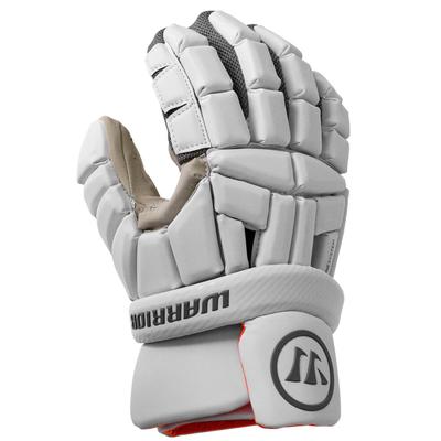 Warrior Burn Men's Lacrosse Gloves White