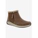 Extra Wide Width Women's Tabby Bootie by Drew in Brown Combo (Size 6 WW)