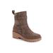 Women's Fainley Faith Bootie by MUK LUKS in Coffee (Size 8 1/2 M)