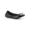 Women's Sunnyside Ii Casual Flat by White Mountain in Black Patent (Size 7 M)