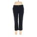 Simply Vera Vera Wang Casual Pants - High Rise: Blue Bottoms - Women's Size 10