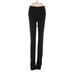 J Brand Jeggings - High Rise Skinny Leg Boyfriend: Black Bottoms - Women's Size 26 - Dark Wash