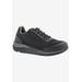 Wide Width Women's Dash Sneaker by Drew in Black Mesh Combo (Size 9 W)