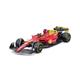 Bburago Ferrari F1-75 (2022): Modellauto im Maßstab 1:24, 16 Charles Leclerc, mit Fahrer, Hardcase, rot (18-26806L)