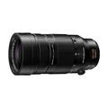Panasonic Lumix H-RSA100400E Leica DG Vario-Elmar 100-400 mm Ultra Zoom F4.0-6.3 Objektiv, Micro Four Thirds Objektiv, Teleobjektiv, Power OIS, Spritz-/Staub-/frostbeständig, ideal für Video, Schwarz